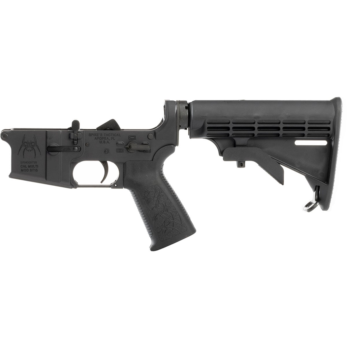 Spike’s Tactical ST-15 Stripped Lower (Punisher Engraving)